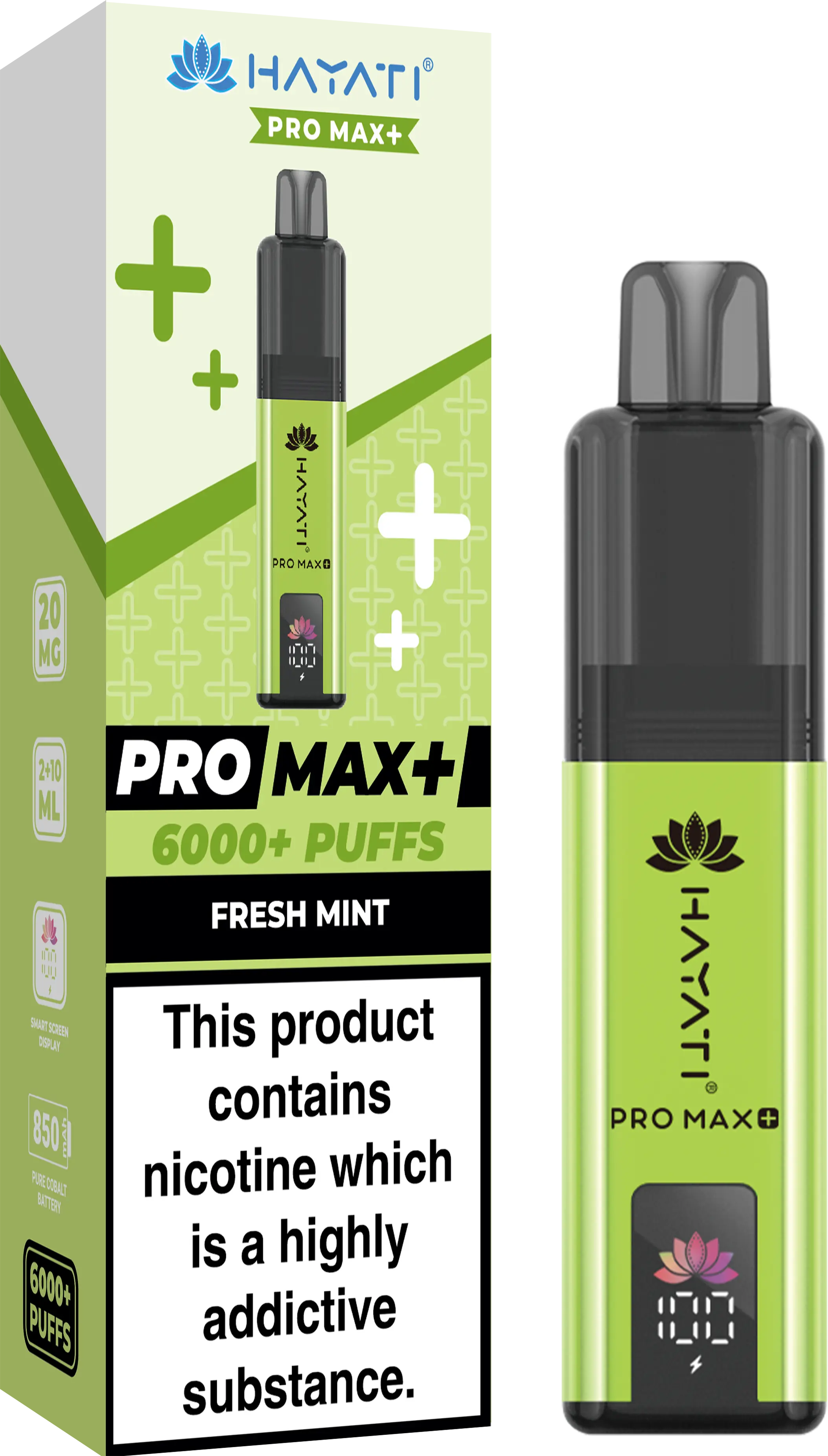 Hayati Pro Max 6000 Puffs Disposable Vape Pack of 10 - Vape wholesale supplies